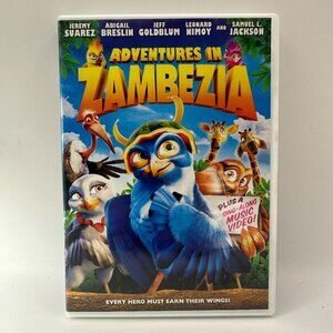 Adventures In Zambezia DVD Featuring Jeff Goldblum & Samuel L. Jackson